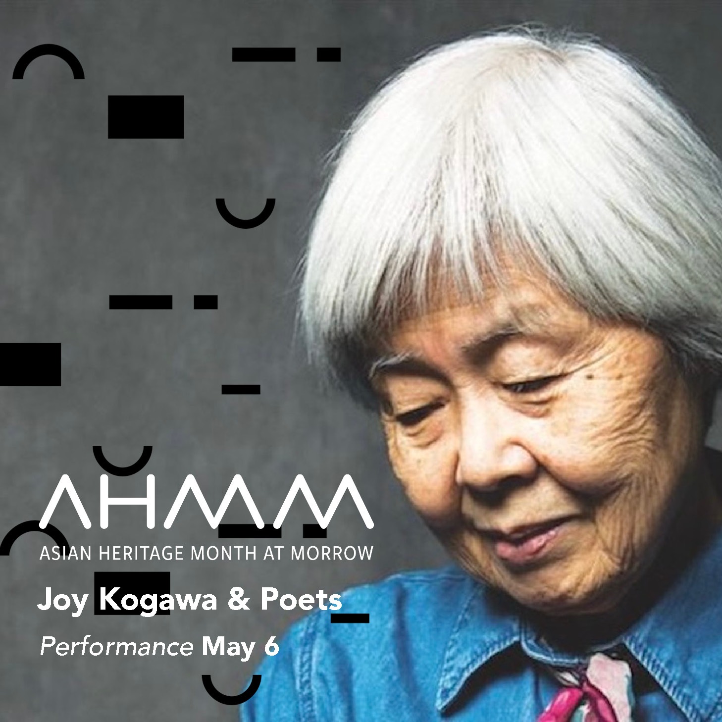 Asian Heritage Month at Morrow - Joy Kogawa & Poets - Performance May 6